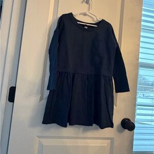 Tea Collection Navy Blue Kids Dress